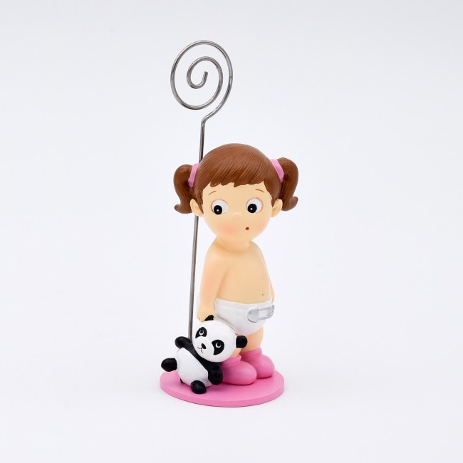 Niña Animalitos Sujeta Tarjetas S/2