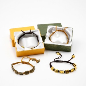 Pulsera Piedras Metálicas