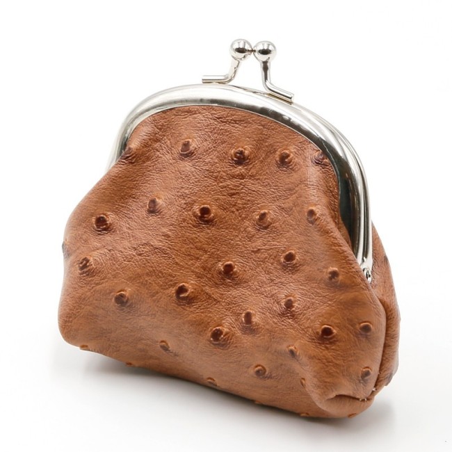 Monedero Piel Avestruz