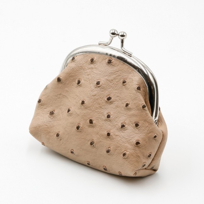 Monedero Piel Avestruz