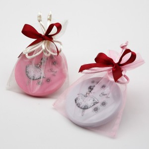 Espejo Doble Bailarina con Bolsa