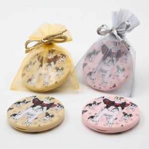 Espejo Doble Perros con Bolsa