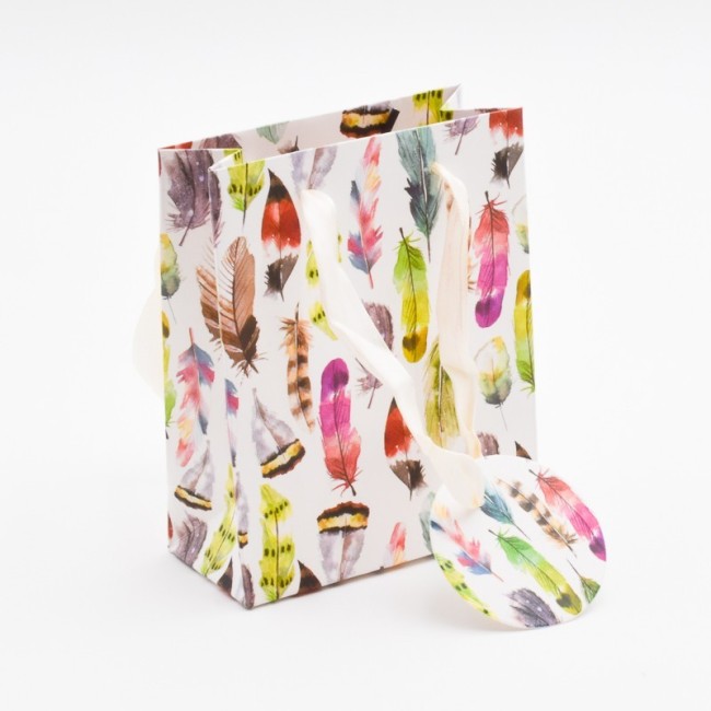 Bolsa de regalo Plumas