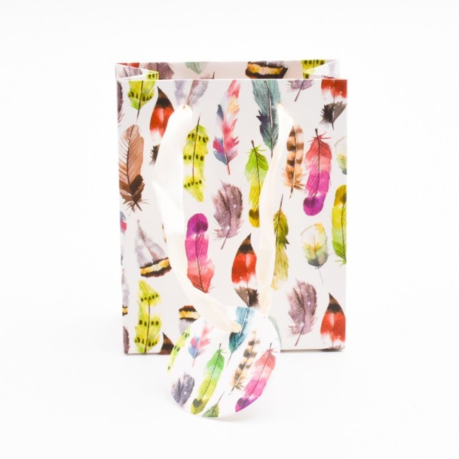 Bolsa de regalo Plumas