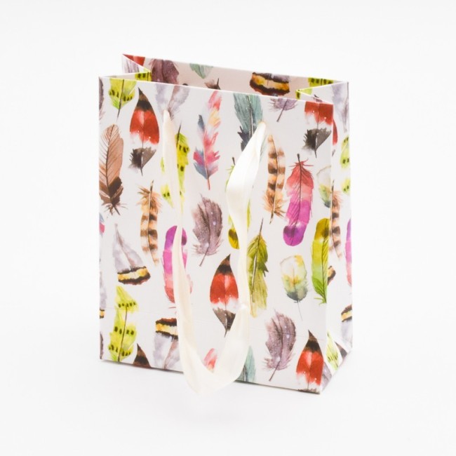 Bolsa de regalo Plumas