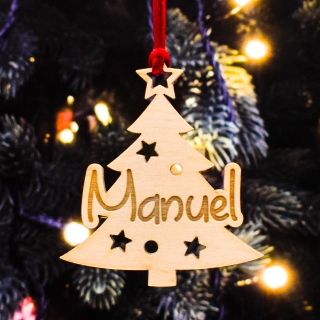 Adorno abeto arbol navidad