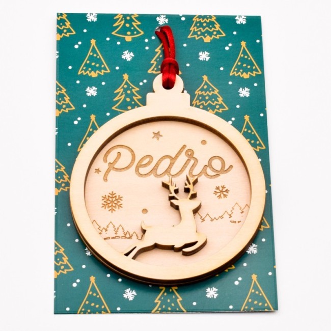 Reno Navideño en tu Árbol de Navidad