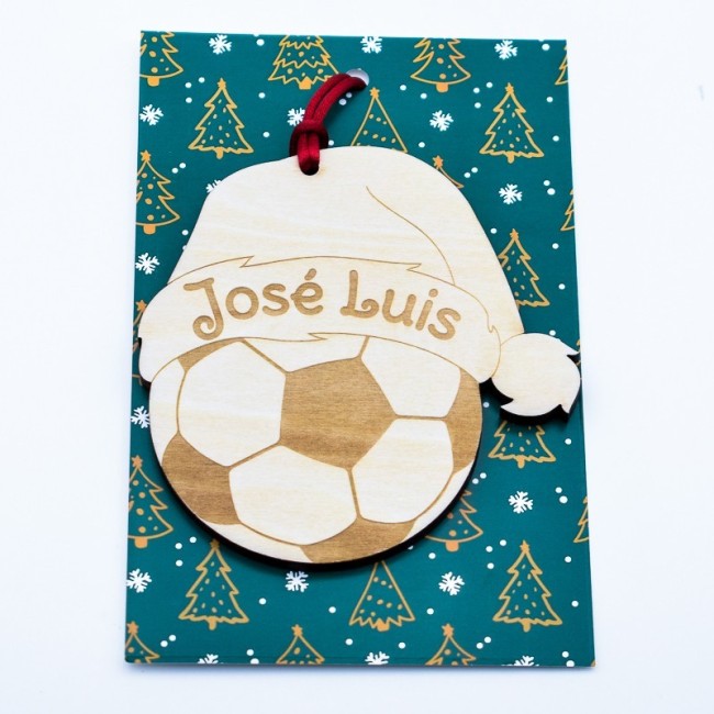 Adorno árbol fútbol