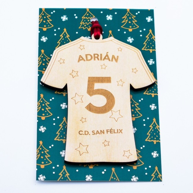 Adorno Navidad amantes del deporte