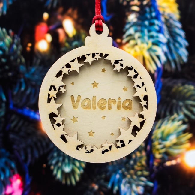 Bola con nombre estrellas