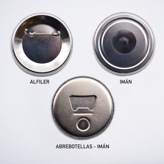 Chapa personalizada sal y pimienta