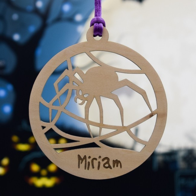 Adorno halloween tela de araña