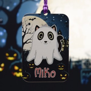 Adorno gato fantasma