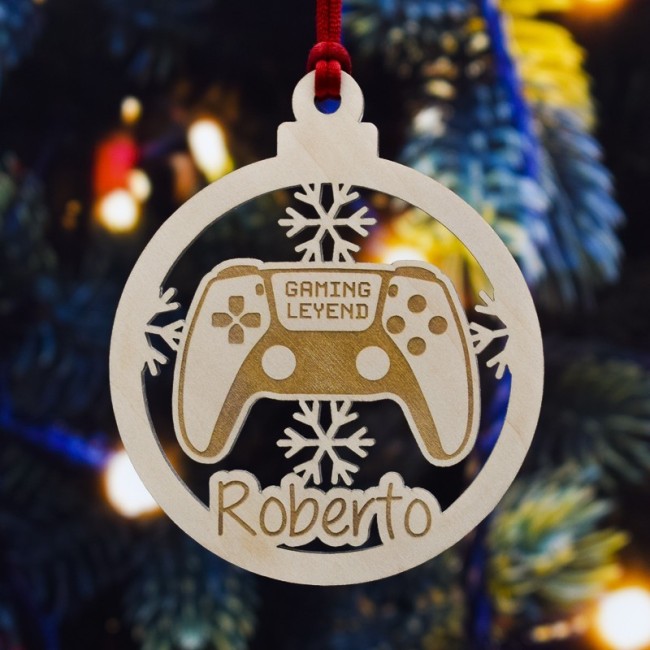 Bola de Navidad Personalizada Mando PS5