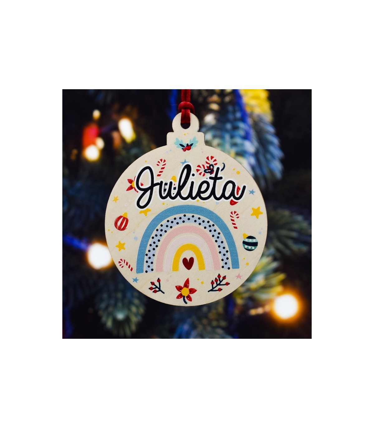 Bola De Navidad Personalizada - Artículos Personalizados