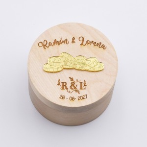 Caja para Arras de Boda Personalizada