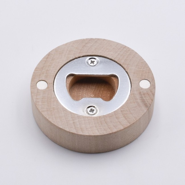 Abrebotellas de madera niña comunión con palomas personalizado