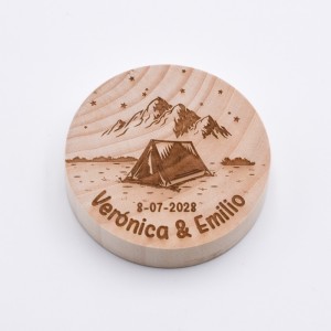 Abrebotellas Madera Boda Aventura Personalizado