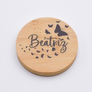 Espejo Madera Mariposas Personalizado