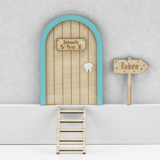 Set Puerta Ratoncito Pérez Celeste