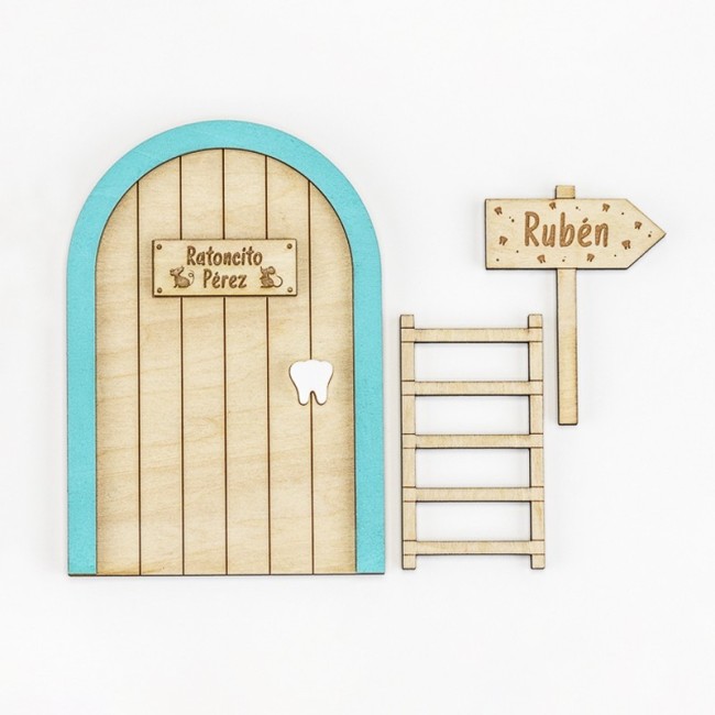 Set Puerta Ratoncito Pérez Celeste