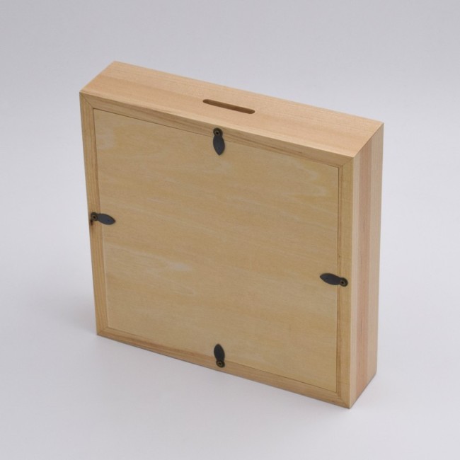 Hucha bautizo foto celeste