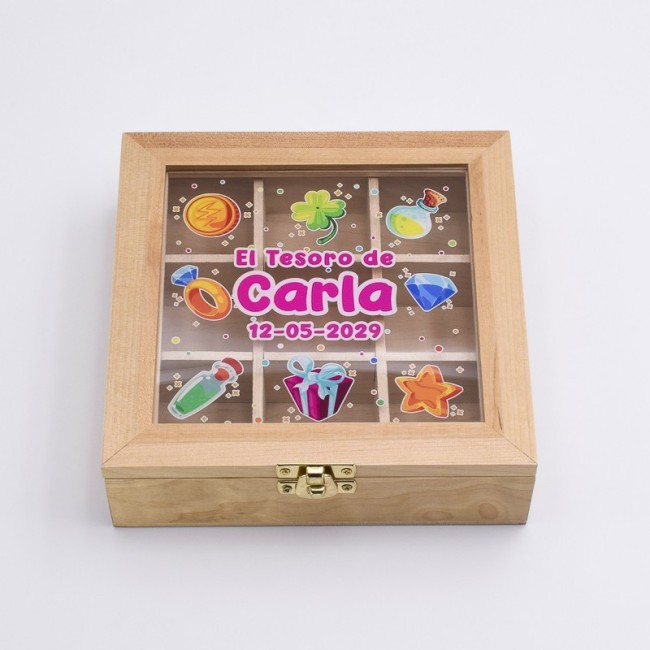 Caja personalizada tesoros