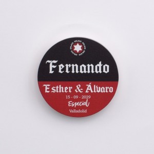 Abrebotellas imán cerveza invitado localidad