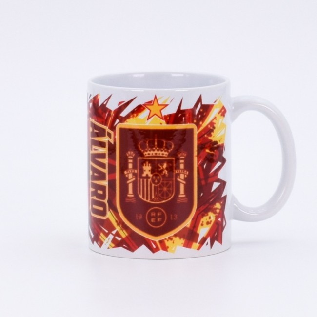 Taza selección española personalizada