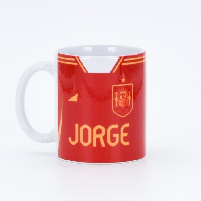 Taza selección española personalizada