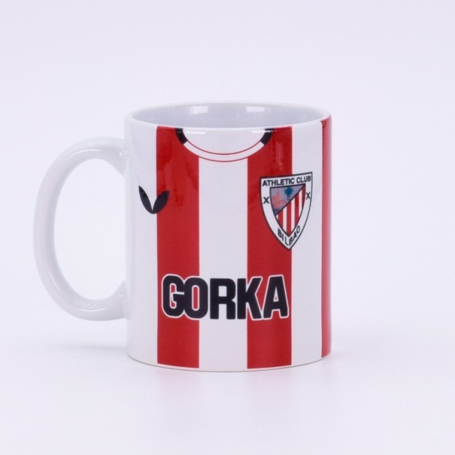 Diseño camiseta Athletic Bilbao en taza