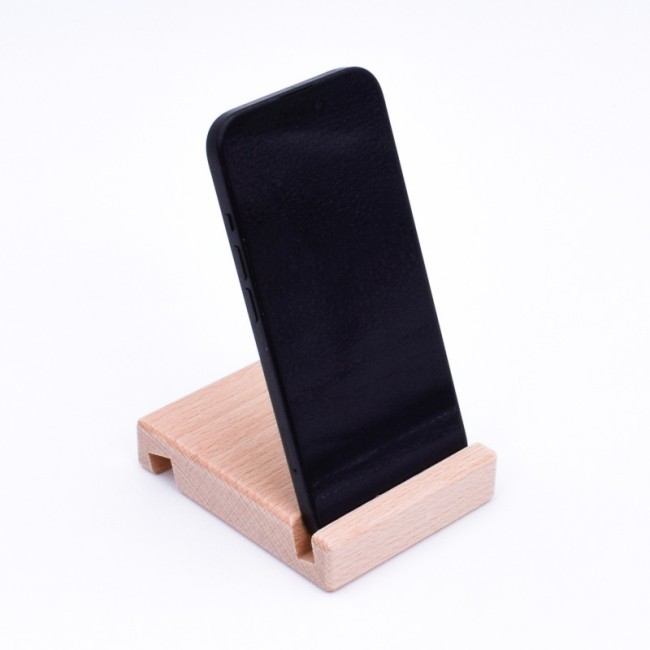 Soporte de madera con inicial y nombre en diseño floral alegre