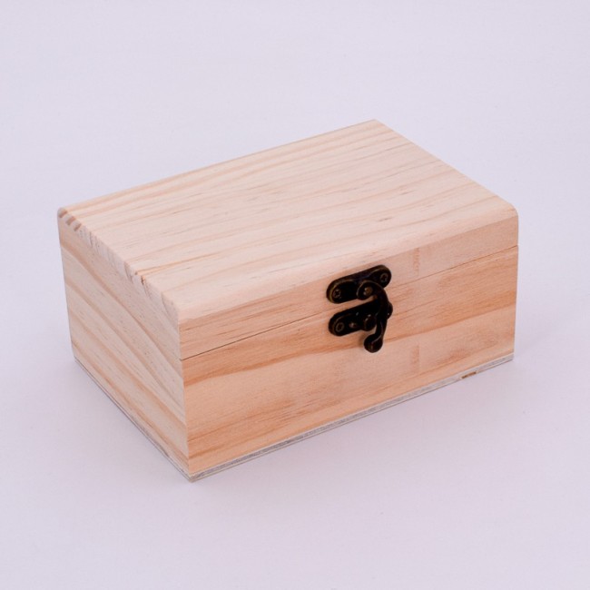 Caja personalizada de madera para bebé