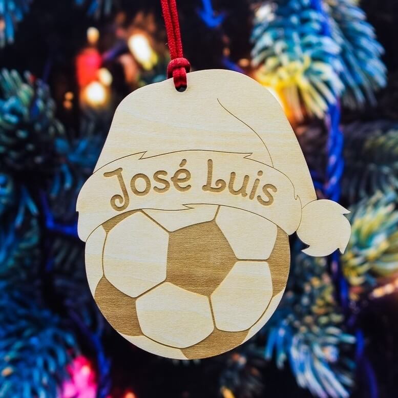 adorno de navidad personalizado bola