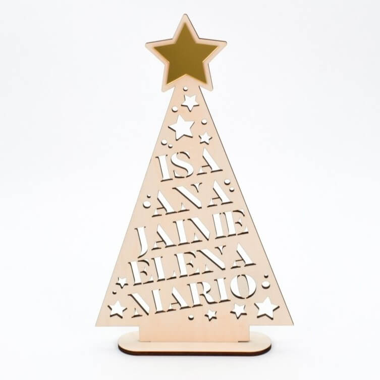 arbol de navidad abeto personalizado