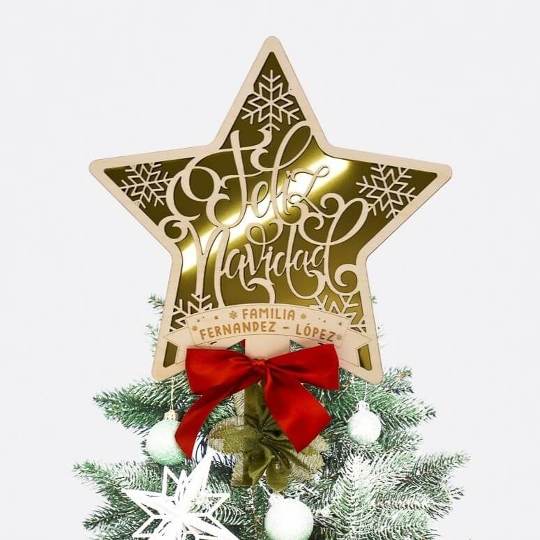 regalo estrella arbol de navidad