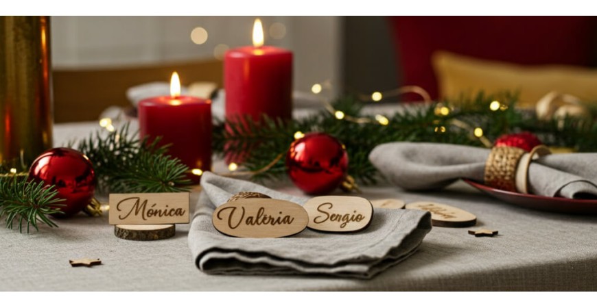 Cómo decorar una mesa de Navidad con poco dinero sin renunciar al encanto