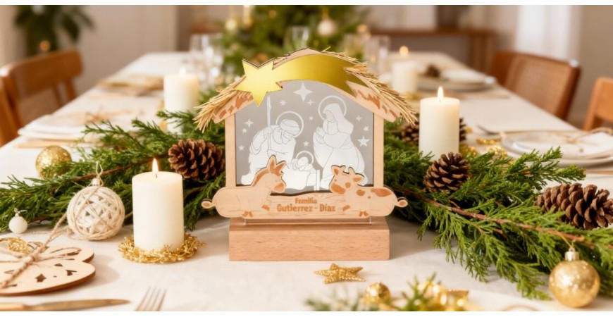 Ideas para centros de mesa de Navidad originales para decorar con estilo y personalidad