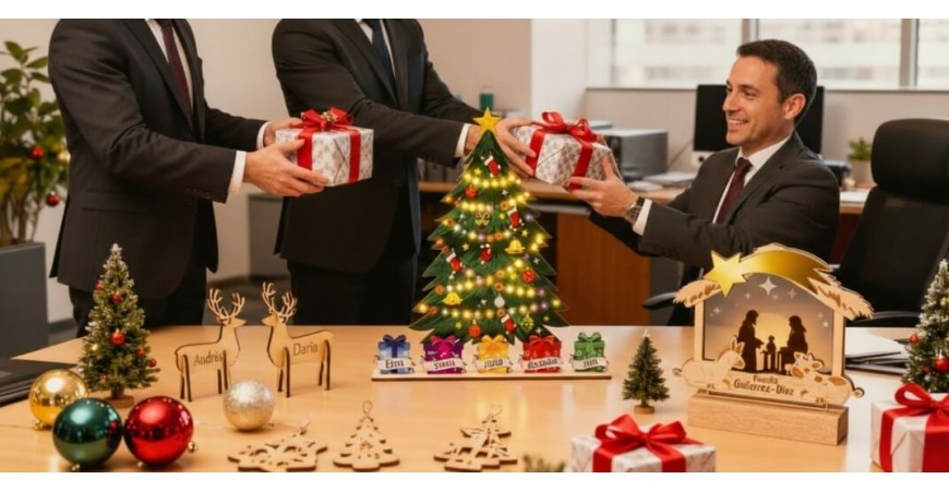 Regalos de Navidad originales para empresas que transmiten cercanía y estilo