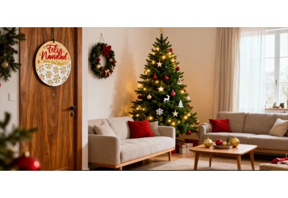 Cómo decorar la casa en Navidad sencilla y con encanto